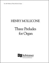 Three Preludes for Organ Organ sheet music cover